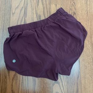 Lululemon running shorts Size 6